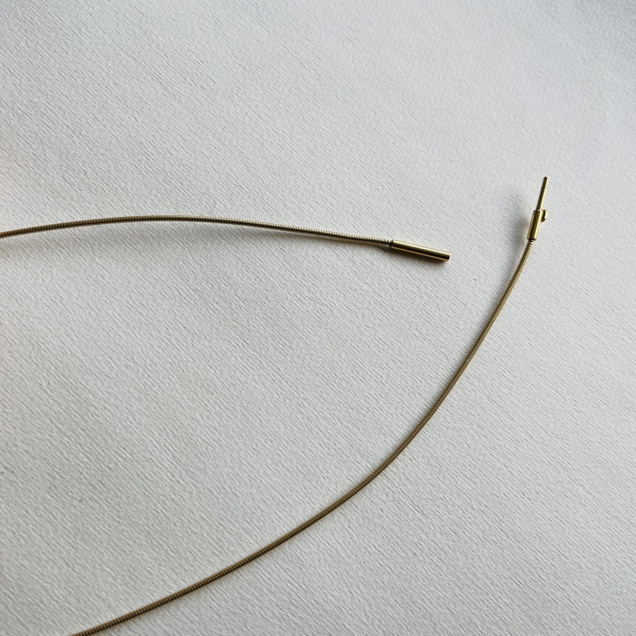 Halsreif vergoldet Tahitiperle